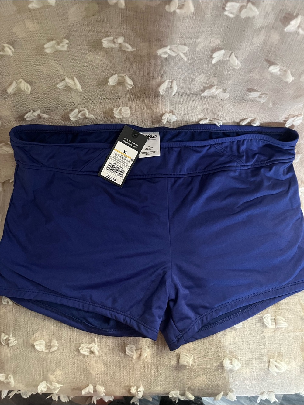 Target Women's Athletic Shorts in Royal Blue